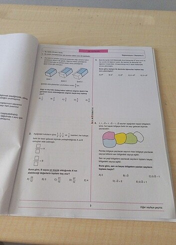  Beden Renk Acil yayınları TYT matematik denemesi