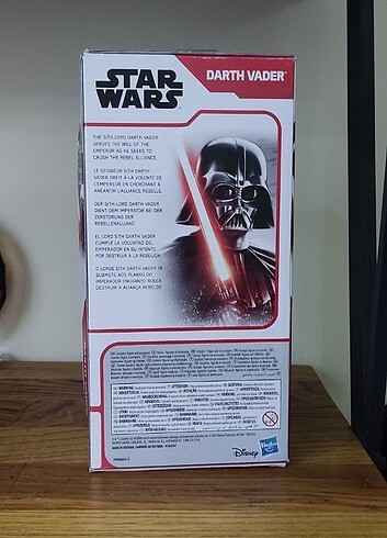 Beden Star Wars Darth Vader Hasbro 25 cm Lisanslı Figür E8063 E8355