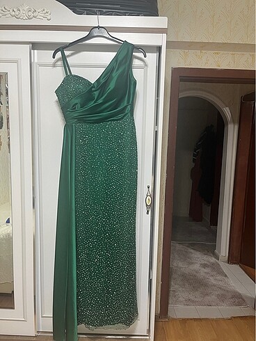 Balık Model Taşlı Abiye