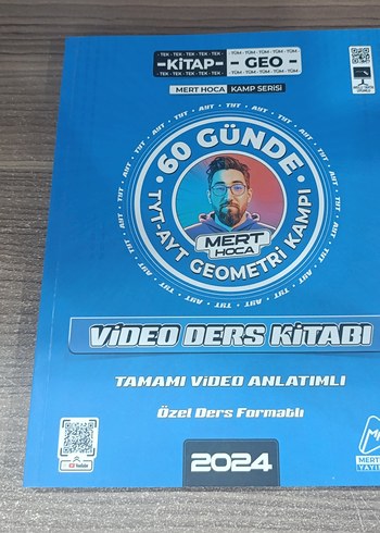 Mert Hoca 60 Günde TYT-AYT Geometri Kampı Video Ders Kitabı