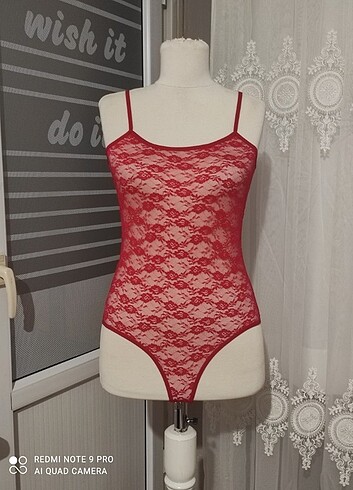 İp askılı çıtçıtlı dantel atlet  - Görsel 7