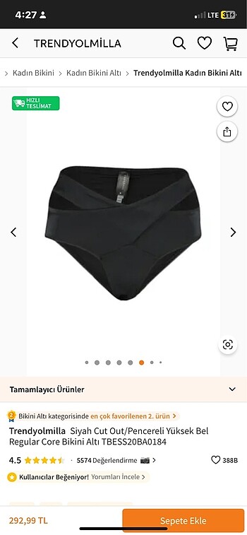 Trendyol & Milla Bikini takımı