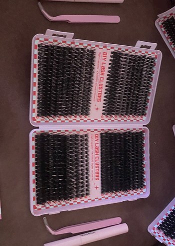 Beden Renk 800 adet takma kirpik