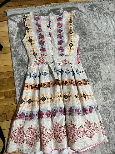 s Beden Etnik şık elbise