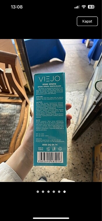 Beden Viejo Keratin Şampuan