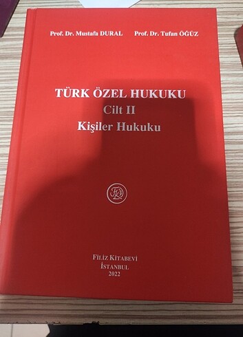 Kişiler Hukuku&Mustafa Dural