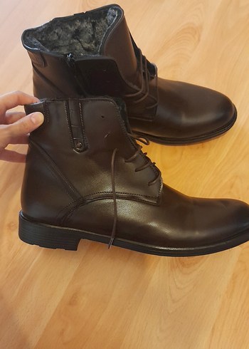 Diğer Klasik Kahverengi Deri Erkek Bot