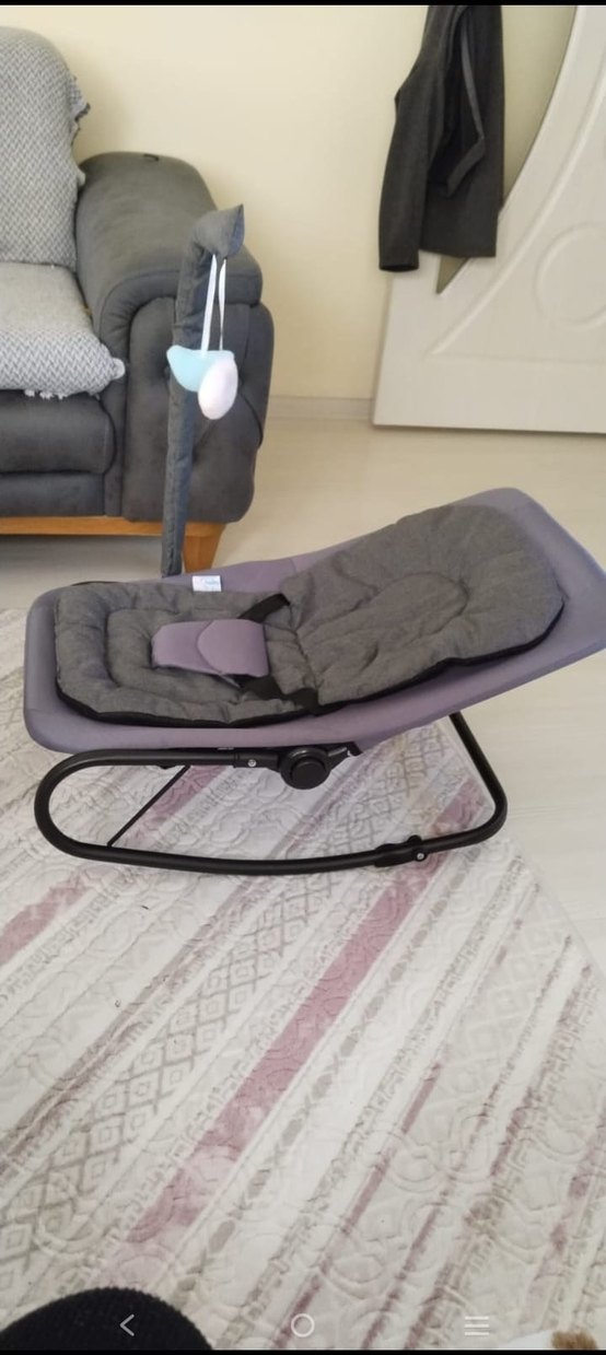 Gri Bebek Araba Koltuğu - Görsel 2