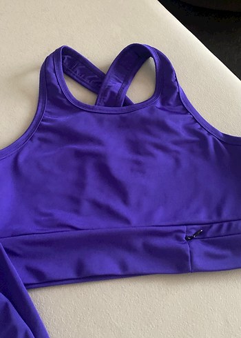 Mor Sporcu Sütyeni tayt ikili takım - Görsel 4