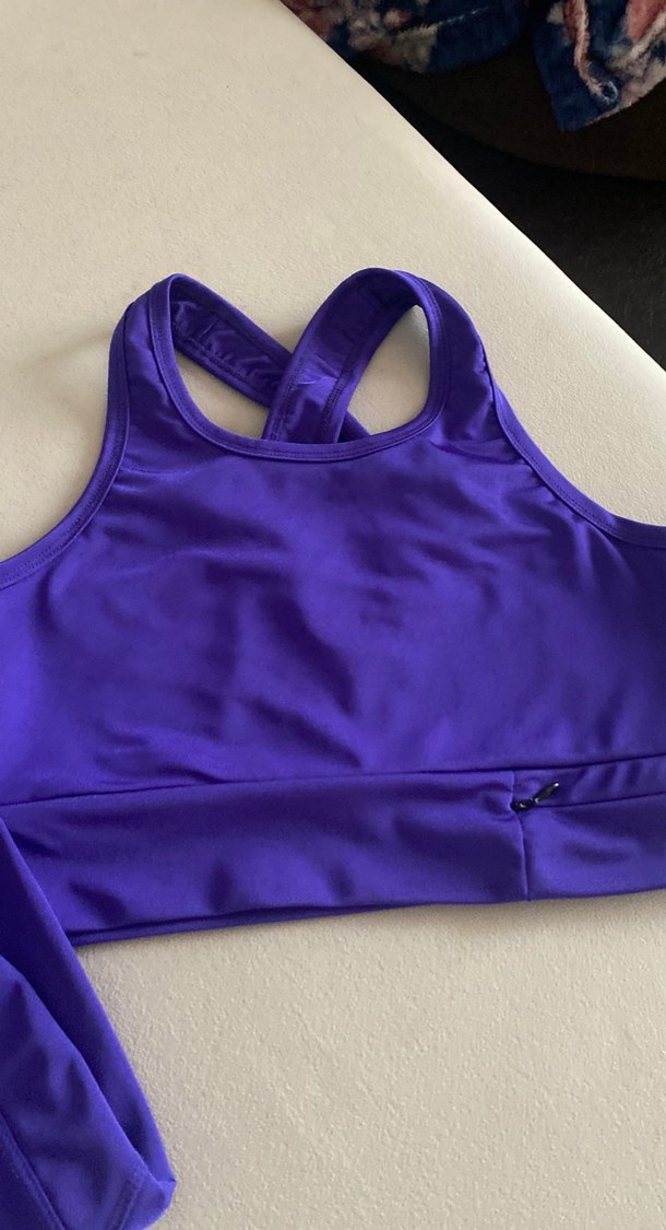 Mor Sporcu Sütyeni tayt ikili takım - Görsel 4