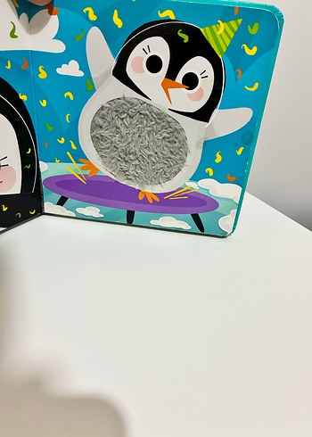 Neden Mutlusun Küçük Penguen Dokun Hisset Kitabı - Görsel 2