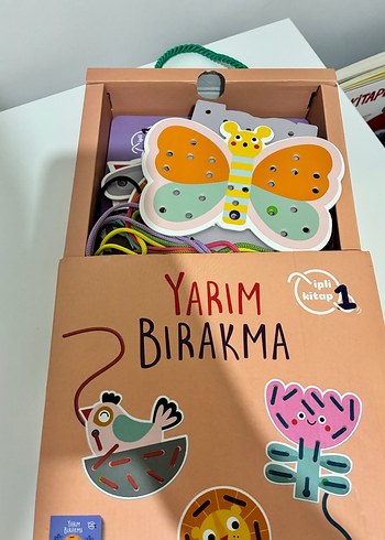 Yarım Bırakma Ipli Kitap 1 - Çocuk Yapbozu - Görsel 2