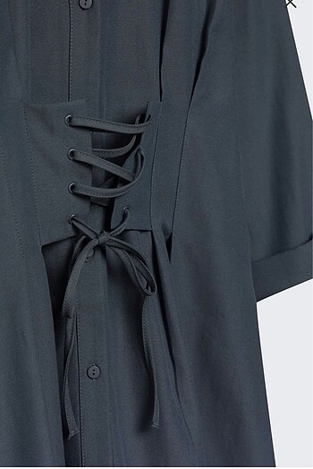 Gömlek elbise - Görsel 7