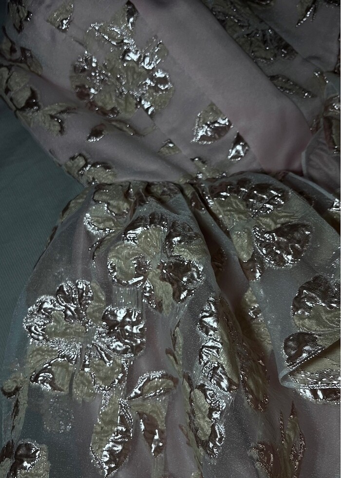 Tangül&Aliş straplez pembe mini elbise - Görsel 4