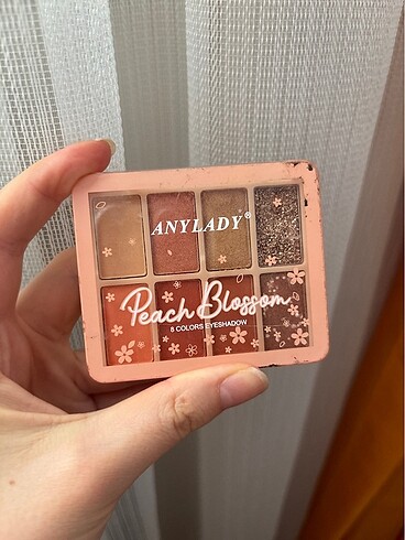 Glitterlı far paleti