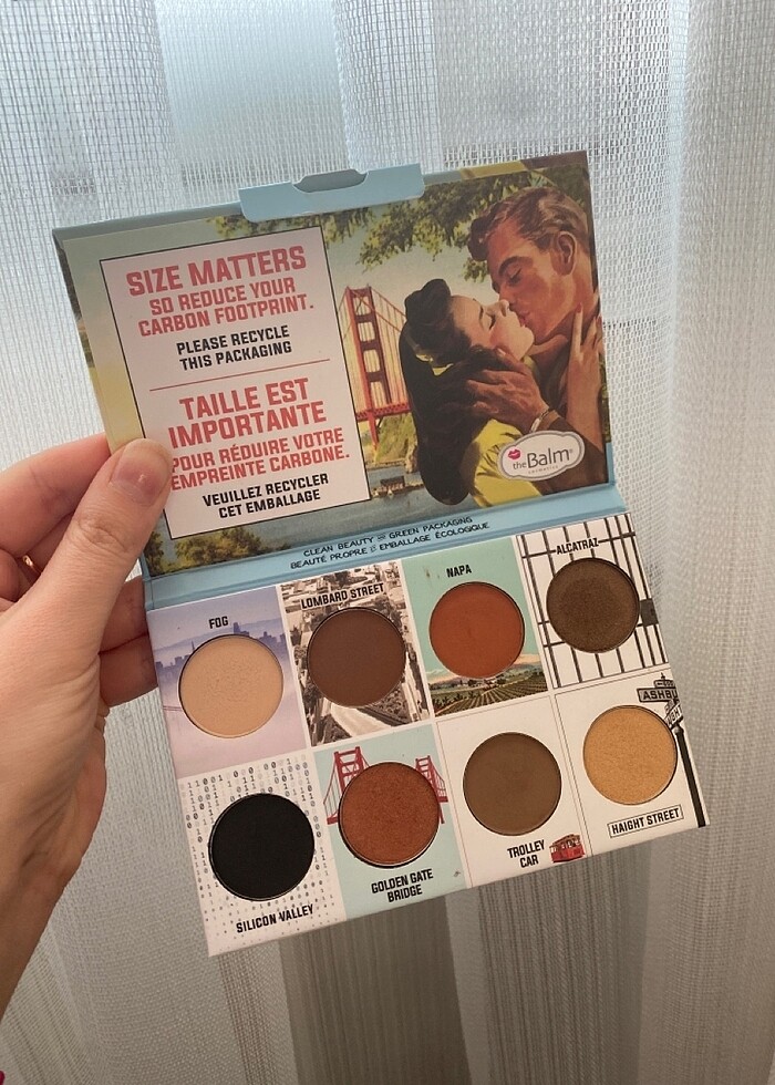 The balm and the beautiful far paleti - Görsel 3