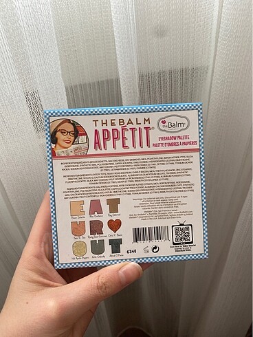  Beden Renk The balm Appetit Far Paleti