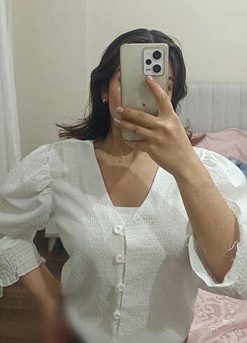 Crop gömlek 
