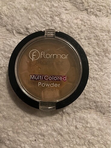 Beden Renk flormar multi colored çok renkli pudra bronze allık kontur