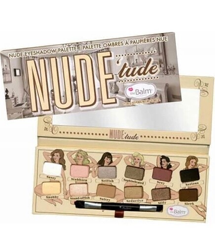 Beden The Balm Nude Tude Far Paleti höz far paleti
