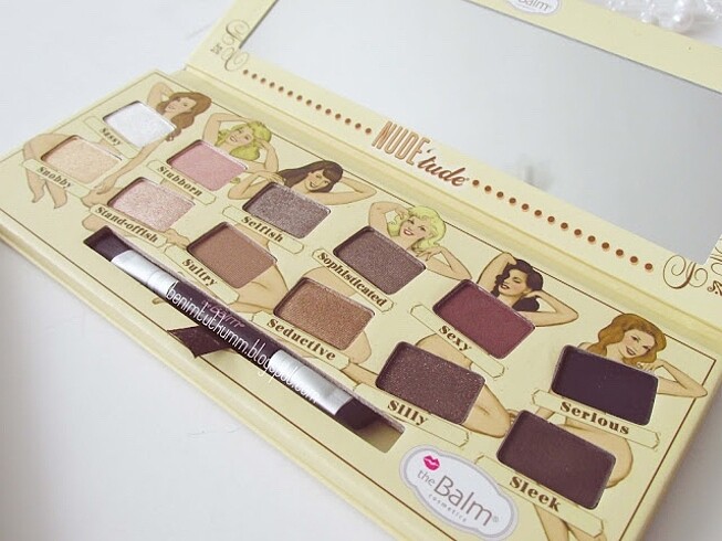 Beden Renk The Balm Nude Tude Far Paleti höz far paleti