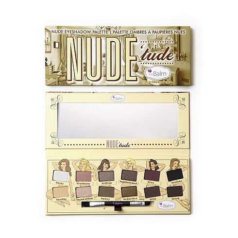 The Balm The Balm Nude Tude Far Paleti höz far paleti