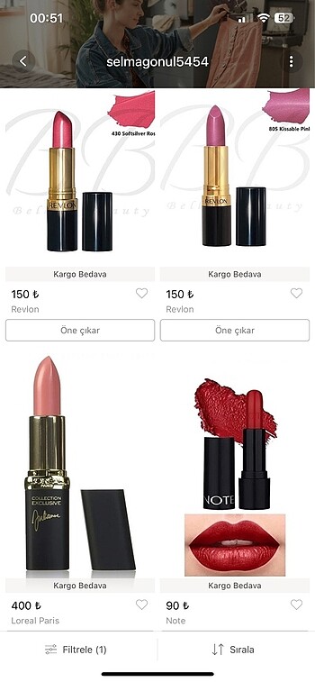 Ruj dudak parlatıcısı likit ruj balm fiyat temsilidir her birini