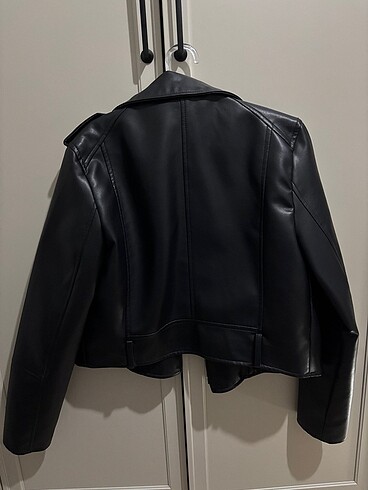 Pul&bear deri ceket - Görsel 5