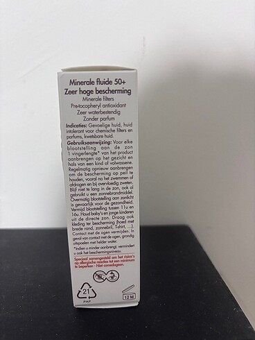 Avene fluide mineral güneş kremi - Görsel 3