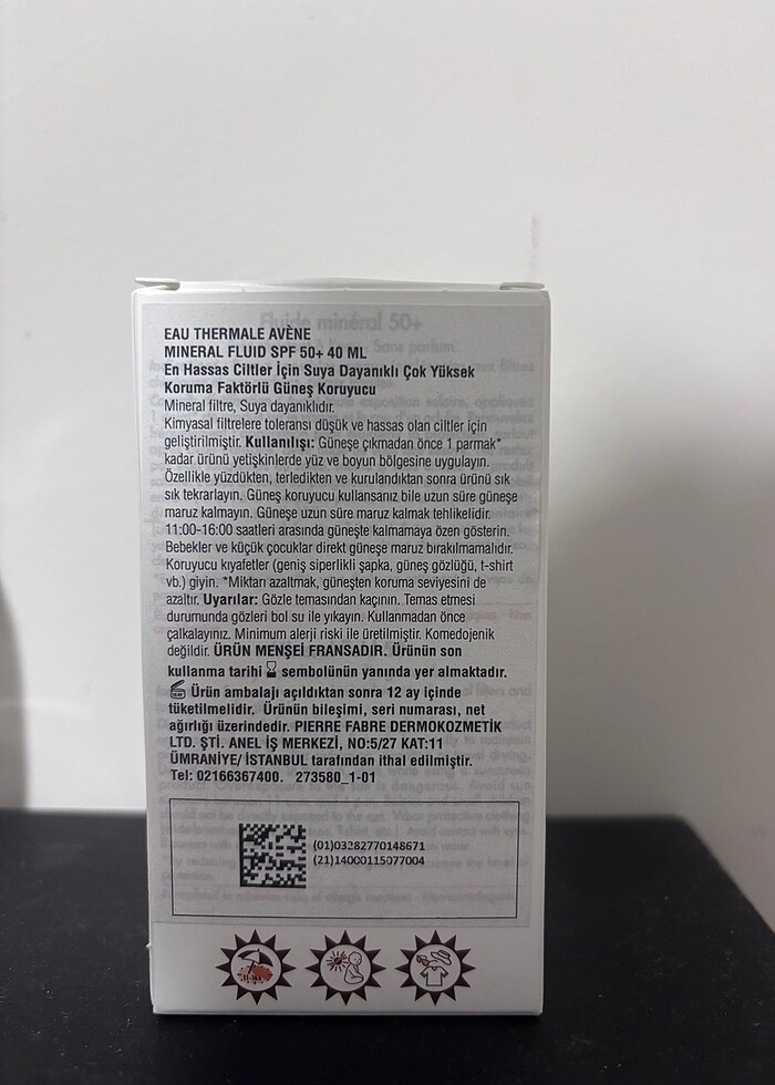 Avene fluide mineral güneş kremi - Görsel 2