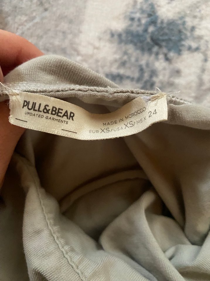 Uzun Kollu Keten Straplez Bluz - Görsel 2