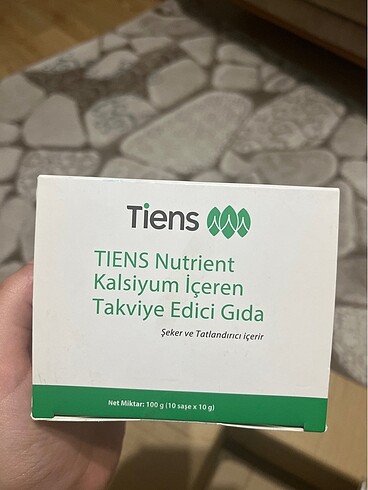 Tiens nutrient kalsiyum içeren takviye edici gıda