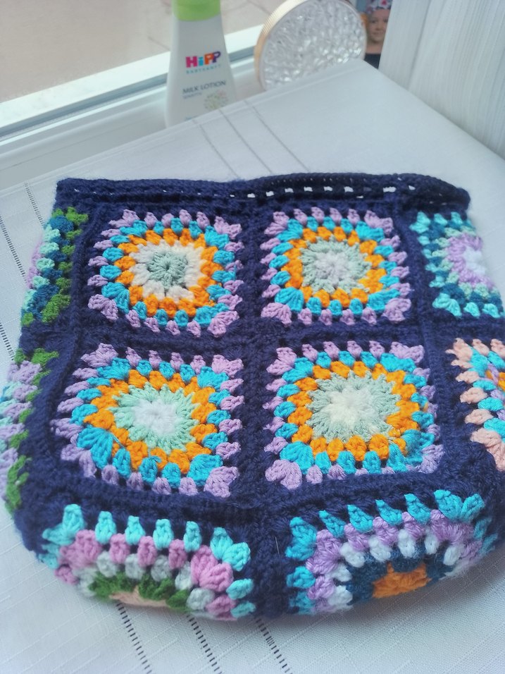 bohem Örgü Kadın Çanta - Görsel 4