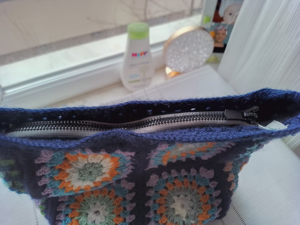 bohem Örgü Kadın Çanta - Görsel 2