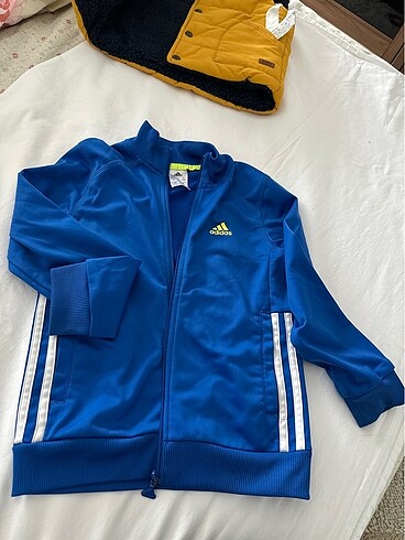 7 Yaş Beden mavi Renk Orjinal adidas hırka