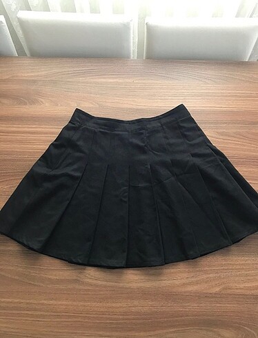 koton pileli mini etek