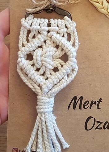  Beden Makrome Anahtarlık Aparatı