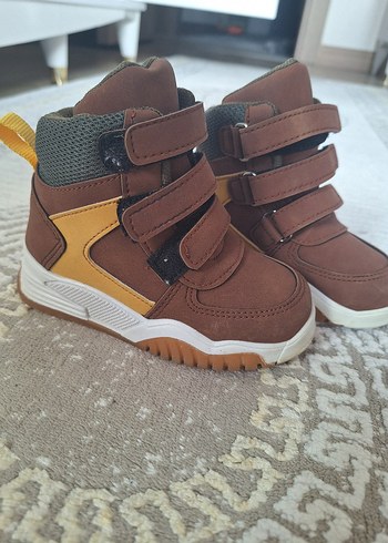 Kahverengi Erkek Çocuk Spor Botları