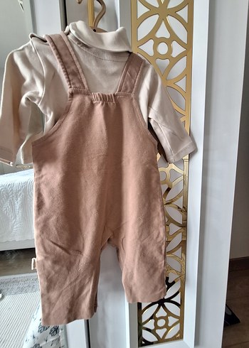 Bebetto Bej Bebek Salopet Takım