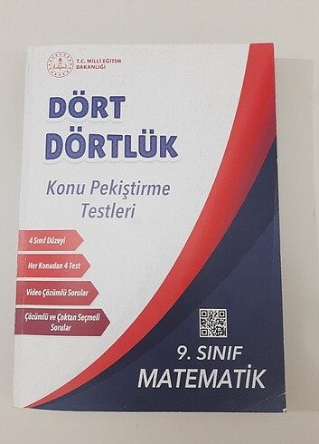 MEB 9. SINIF DÖRT DÖRTLÜK KONU PEKİŞTİRME TESTLERİ SORU BANKASI