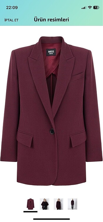 38 Beden İpekyol Blazer Ceket
