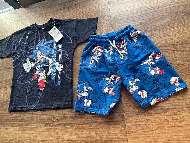 5 Yaş Beden lacivert Renk Zara Sonic Erkek Çocuk Takım 4/5 yaş