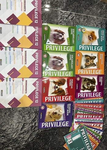 Privilege 12 Sınav Hazırlık Kitapları Seti