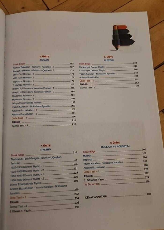 Bilgi sarmal 11. Sınif Edebiyat soru bankasi - Görsel 3