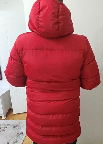 Moncler kırmızı mont - Görsel 9