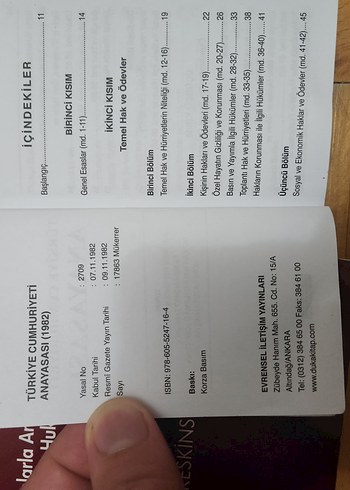 Anayasa ve Türk Anayasa Hukuku ve Türkiye Anayasası - Görsel 7