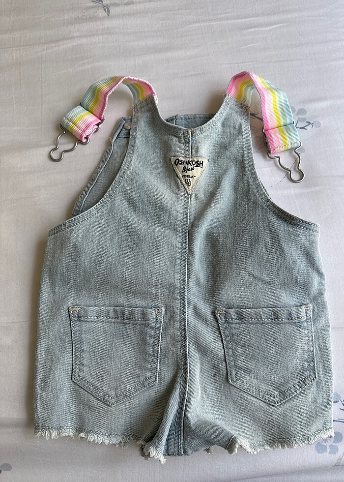 Salopet, kot salopet, kot şort, şort, tulum - Görsel 2