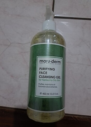 Maru derm yüz temizleme jeli