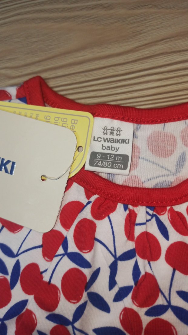 Kız Çocuk Renkli Baskılı Pamuklu Gömlek - Görsel 2