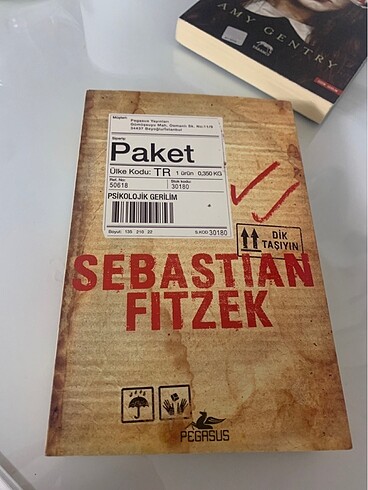 Paket/ sebastian fıtzek/Pegasus yayınları